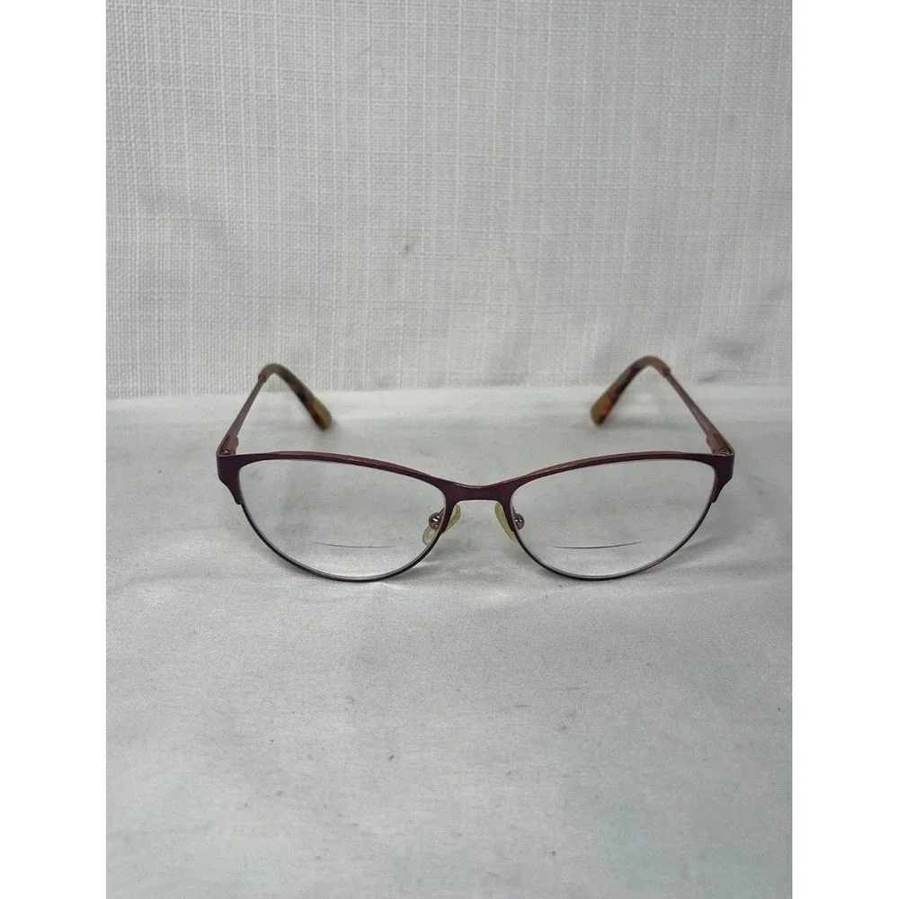 Marciano Guess GM 237 PUR Purple Rose Gold Cat Eye Eyeglass Frames 53-15-135